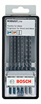 ����� �� 6 ������� ������� Robust Line Metal Profile, � T-�������� ����������� T 318 AF (2x); T 318 BF (2x); T 345 XF (2x)