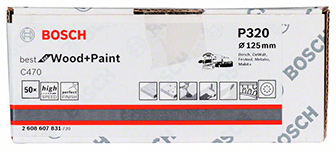 �������� C470, � �������� 50 ��. 125 mm, 320