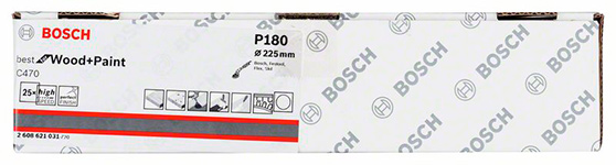 �������� C470, � �������� 25 ��. 225 mm, 180