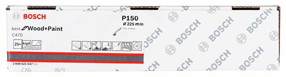 �������� C470, � �������� 25 ��. 225 mm, 150