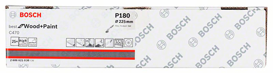 �������� C470, � �������� 25 ��. 225 mm, 180