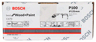 �������� �� �������� ������ C470, � �������� 50���. 125 mm, 100