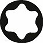 ����� �� 3 ��������-������� ��� ������� � ���������� ������ Torx (T) T20; T25; T30; 89 ��