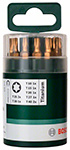 ����� �� 10 �������-��� Titanium ��� ������� � ���������� ������ Torx (T) UH 54; T10; T15; T20; T25 (2x); T27; T30; T40 (2x); 25 ��