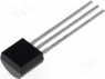 Датчик температуры; -55÷130°C; TO92; THT; 2,4÷5,5В