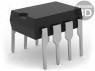 Микроконтроллер PIC; Память: 768Б; SRAM: 25Б; EEPROM: 16Б; THT; DIP8