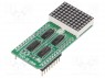 Click board; LED-�������; SPI; CD4017BM,SN74HC595,ULN2003