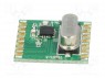 Модуль: RF; приемник FM; FSK,GFSK,OOK; 868МГц; 4-wire SPI