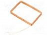 Антенна RFID; 125кГц; Внешн.разм: 34,5x51x3мм; 1,35мГн