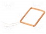 Антенна RFID; 125кГц; Внешн.разм: 38x58x3мм; 1,6мГн