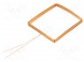 Антенна RFID; 125кГц; Внешн.разм: 45x51x4мм; 180мкГн