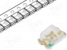 LED; SMD; 0805; �������; 360���; 2x1,25x0,8��; 130&deg;; 2,8&divide;3,6�; 20��