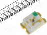 LED; SMD; 0805; �������; 90���; 2x1,25x0,8��; 130&deg;; 2,1&divide;2,6�; 20��