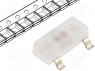 LED; SMD; SOT23; �������/�������; 3x1,3x1,05��; 140&deg;; 20��