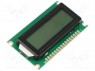 Дисплей: LCD; алфавитно-цифровой; STN Positive; 8x1; 60x33x9,8мм