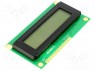 Дисплей: LCD; алфавитно-цифровой; STN Negative; 8x1; 84x44x10,5мм