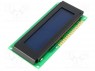 Дисплей: LCD; алфавитно-цифровой; STN Positive; 16x1; LED; PIN: 16
