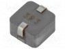 Дроссель: проволочный; SMD; 3,3мкГн; 18мОм; -40÷105°C; ±20%; 10А