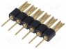 ����������; ��������; PIN: 6; ������; 2,54��; THT,�����; 1x6
