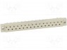 Гнездо; DIN 41617; "мама"; PIN: 31; на провод; прямой; 4А; 250В