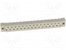 Гнездо; DIN 41617; "мама"; PIN: 31; THT; прямой; Ш.контактов: 2,5мм