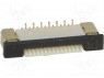 ������: FFC (FPC); ������������; PIN: 14; ZIF; SMT; 0,5�; 30���; 50�