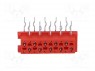 ������; Micro-MaTch; "����"; PIN: 10; THT; �� PCB; ������� 90&deg;