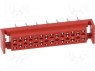 Гнездо; провод-плата; "мама"; PIN: 20; THT; на PCB; 30В; 1А; прямой