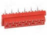 Гнездо; провод-плата; "мама"; PIN: 12; SMT; на PCB; 30В; 1А