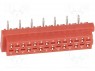 Гнездо; провод-плата; "мама"; PIN: 14; SMT; на PCB; 30В; 1А