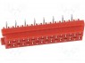 Гнездо; провод-плата; "мама"; PIN: 16; SMT; на PCB; 30В; 1А