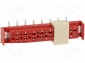Гнездо; провод-плата; "мама"; PIN: 16; SMT; на PCB; 30В; 1А