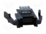 Вилка; провод-провод/плата; "мама"; PIN: 3; 2мм; IDC; Mini-Clamp