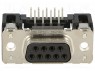 D-Sub; PIN: 9; ������; "����"; ������� 90&deg;; THT; M3