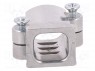 Cable clamp; for D-Sub enclosures; 9&divide;12mm