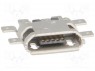 ������; USB B micro; SMT; PIN: 5; middle board mount; V: USB 2.0