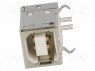 ������; USB B; �� PCB; THT; PIN: 4; ������� 90&deg;; V: USB 2.0; �����