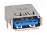 ������; USB A; �� PCB,������ �� PCB; THT; ������� 90&deg;; V: USB 3.0