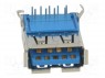 ������; USB A; �� PCB; THT; ������� 90&deg;; V: USB 3.0; 1�; 30�