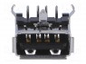 Гнездо; USB A; на PCB; THT; PIN: 4; угловой 90°; V: USB 2.0; позолота
