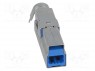 Вилка; USB B; пайка; V: USB 3.0