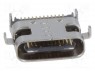 Гнездо; USB C; SMT; угловой 90°; V: USB 3.1