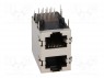 ������; RJ45; PIN: 8; ���: 5; ��������������,�������; THT; �� PCB