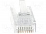 �����; RJ45; PIN: 8; ���: 5; ������.�������: 8p8c; IDC,�����
