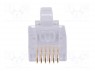 �����; RJ12; PIN: 6; ������.�������: 6p6c; IDC,�����; �� ������