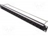 Patch panel; RJ45; ���: 6; RACK; �������; ���-�� ������: 16; M3