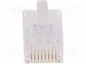 �����; RJ45; PIN: 8; ��������: ������-������; ��������; UL94V-2