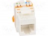 ������; RJ45; PIN: 8; Keystone; ������.�������: 8p8c; IDC