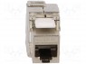 ������; RJ45; PIN: 8; ���: 6a; ��������������,Keystone; 22AWG&divide;24AWG
