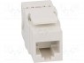 ������; RJ45; PIN: 8; ���: 6; �� ��������������,Keystone; IDC